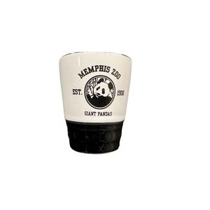 Shot Glass from the Famous Memphis Zoo Featuring Their Giant Pandas
